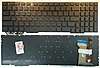 Клавиатура для ноутбука Asus FX553VE чёрная русс  с красной подсветкой клавиш
